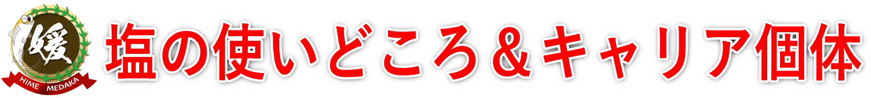 メダカの塩浴で病気予防！無症候性キャリアと塩の正しい使い方ガイド