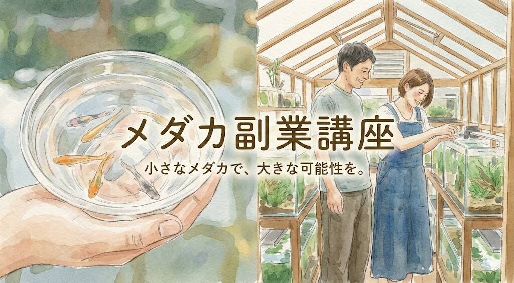 番外編：メダカの副業マニュアル