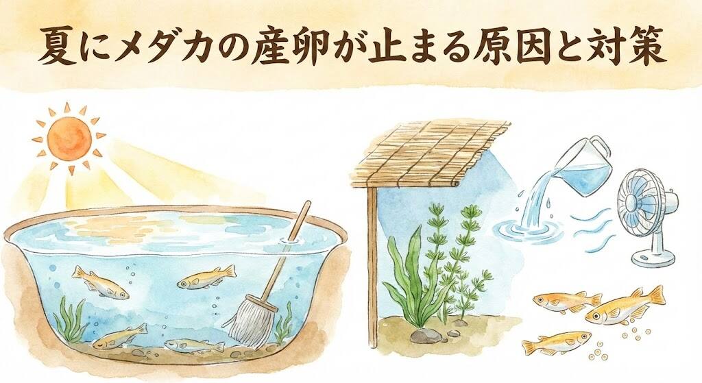 夏の卵管理