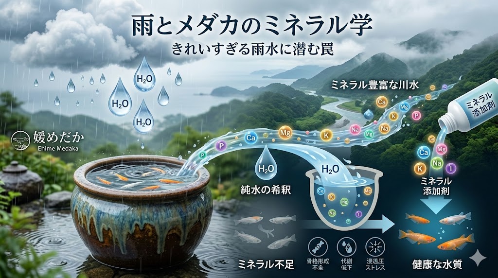 梅雨で不足するミネラル？