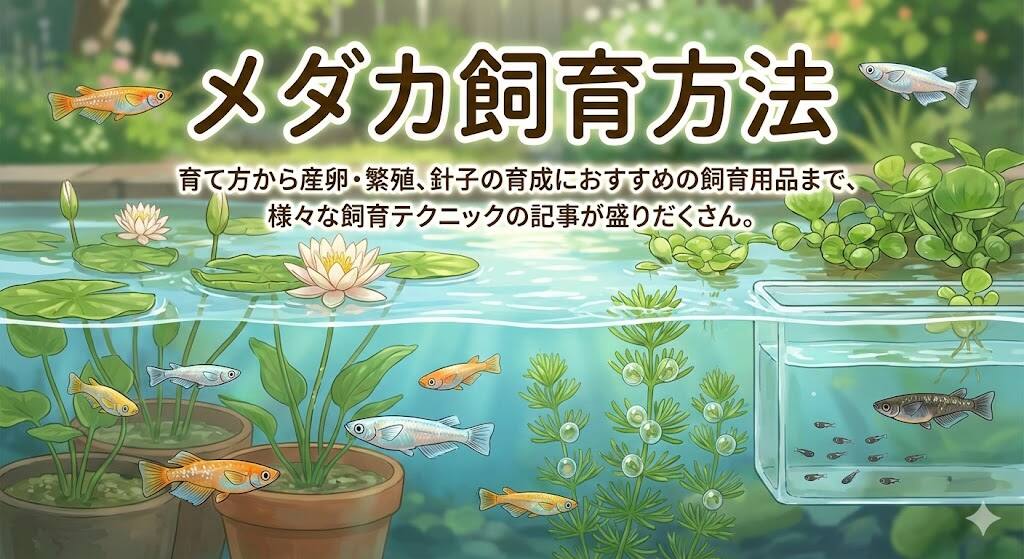 メダカ飼育方法